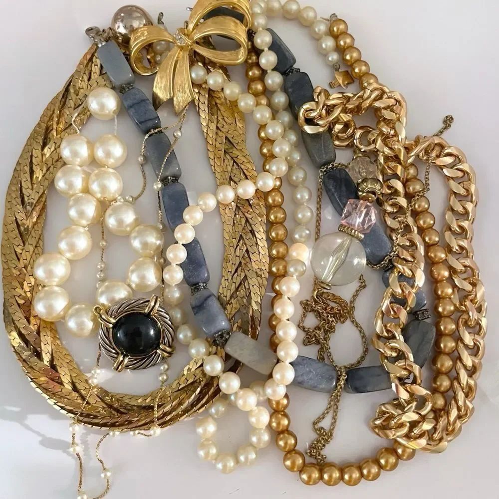 Broken Vintage Jewelry Craft Lot